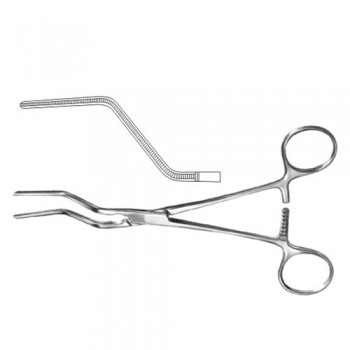 Husfeldt Atrauma Peripheral Vascular Clamp Stainless Steel, 18 cm - 7"